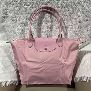 Large Longchamp Pink Women's Tote Bag